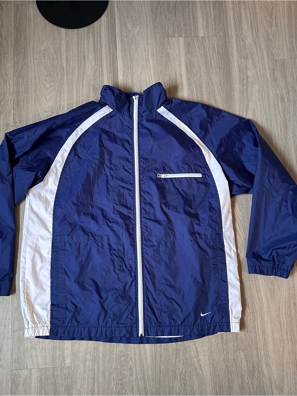 Mens Vintage Nike Windbreaker Blue Sz XL